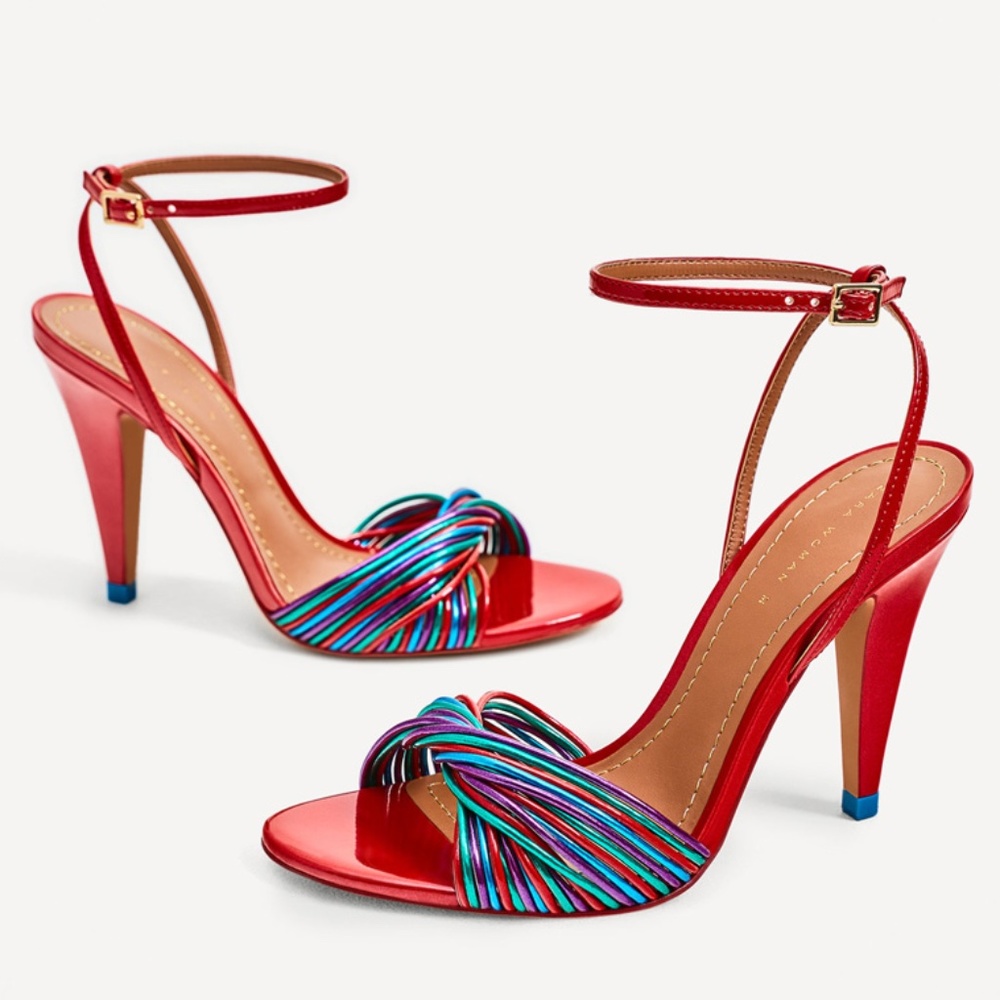 Zara Multi Color Heels